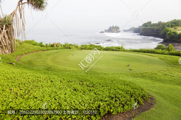 海濱高爾夫球場；巴厘；印度尼西亞
