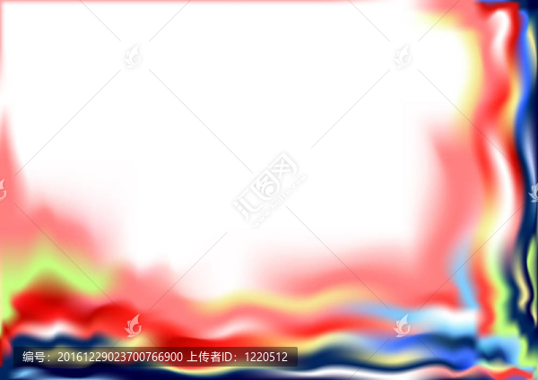 彩色背景與軟波