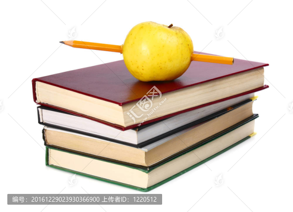 書是蘋果和鉛筆