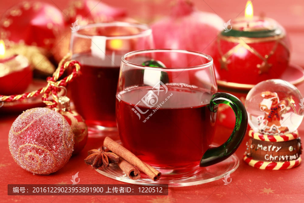 冬季和圣誕節(jié)的熱飲