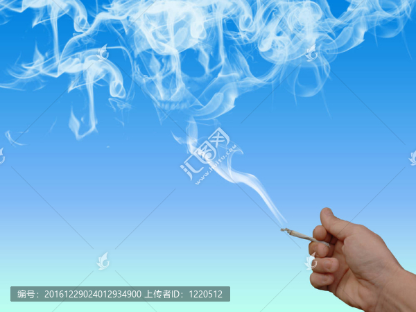 吸煙顱骨