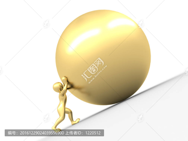 人與球。3d