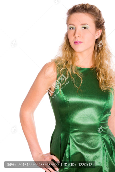 年輕的女人