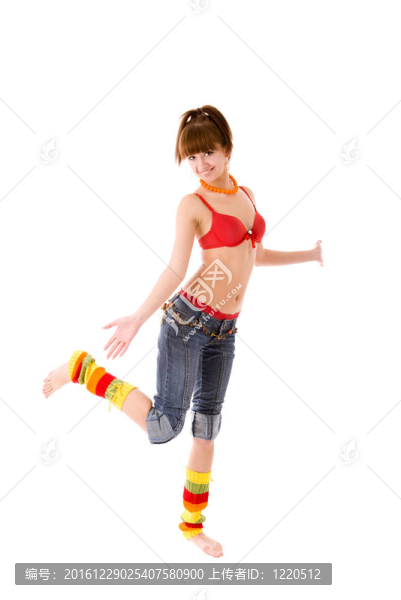 年輕的女人