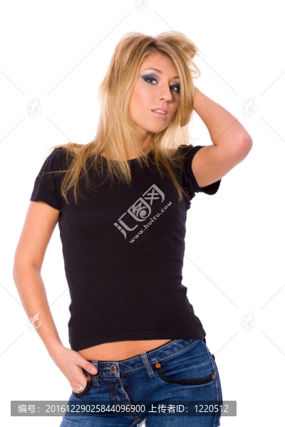年輕的女人