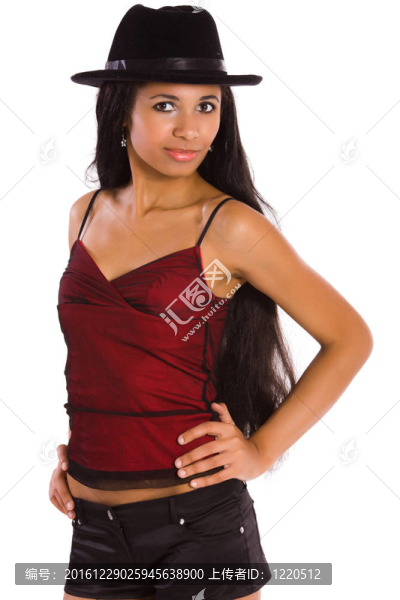 年輕的女人