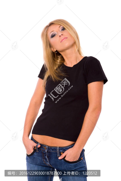 年輕的女人