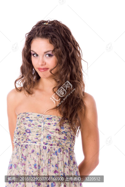 年輕的女人