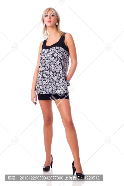 年輕的女人