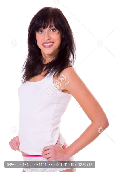 年輕的女人