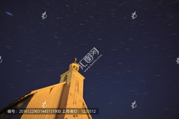 斯普林瓦利鄉(xiāng)村教堂的星軌跡