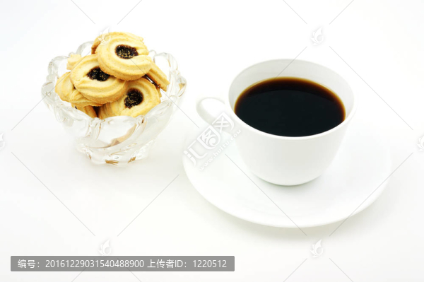 咖啡和餅干