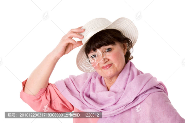 開朗成熟的女人