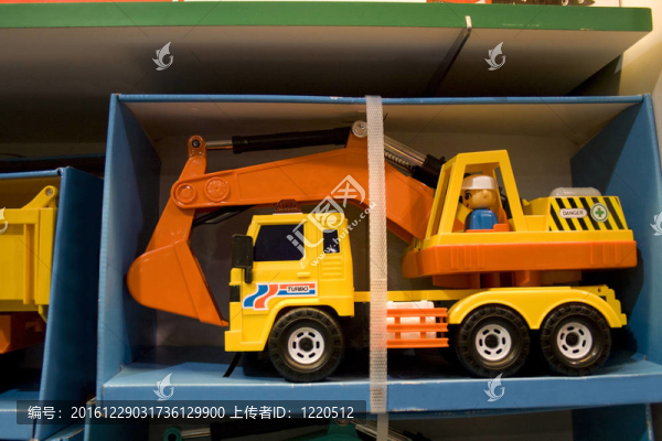 展出的玩具