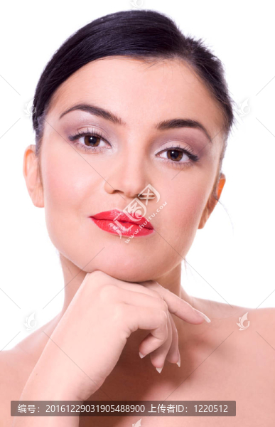 年輕的女人