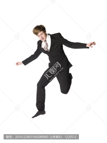 跳躍的人
