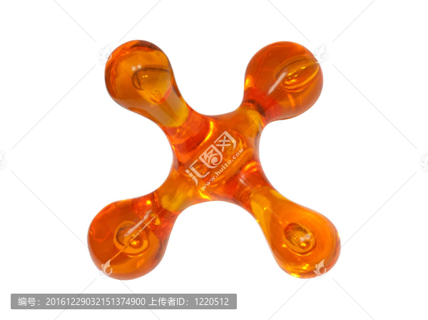 橙色的按摩器
