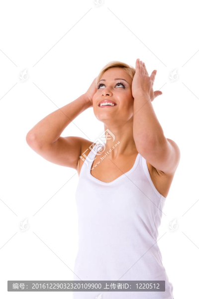年輕的女人