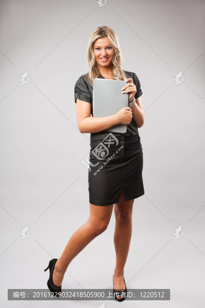 年輕的女商人