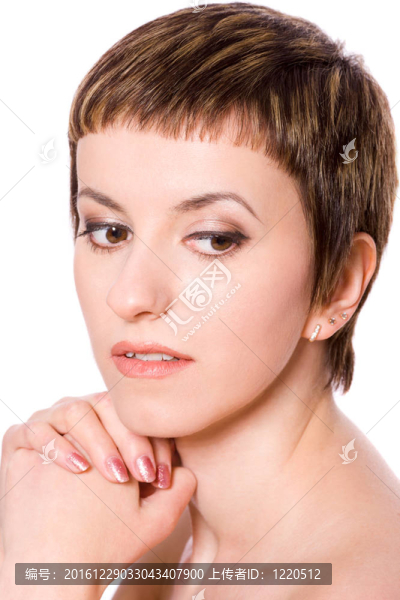 年輕的女人