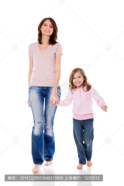母親和女兒