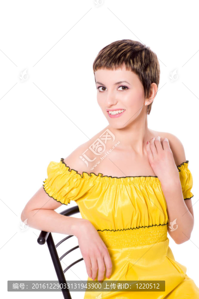 年輕的女人