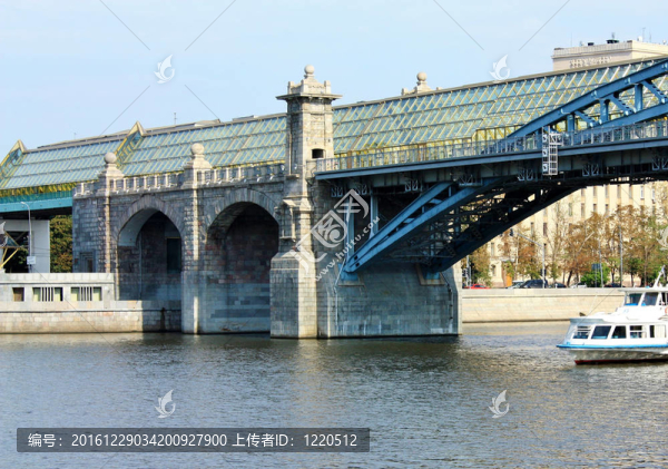 安得烈在莫斯科的天橋