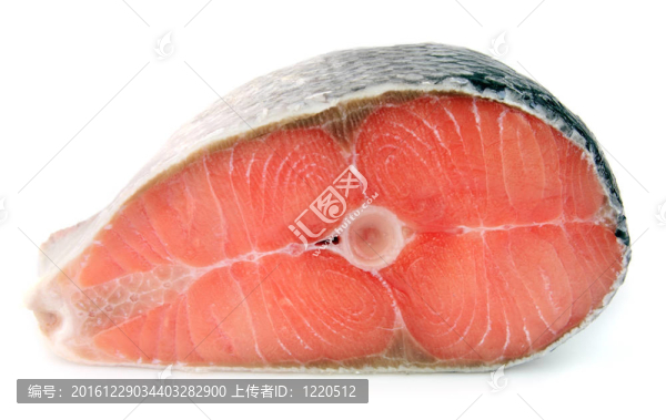 一片鮭魚
