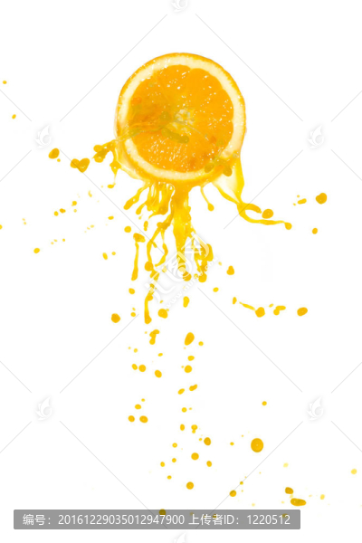橙汁飛濺