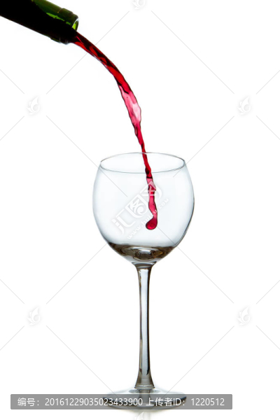 把紅葡萄酒