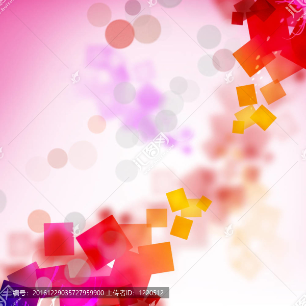 彩色抽象插畫背景
