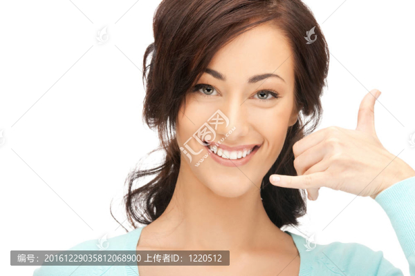 女人打電話給我手勢