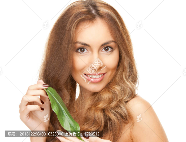 綠葉女人