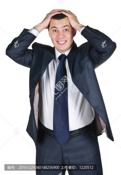 年輕商人擔(dān)心生意不好