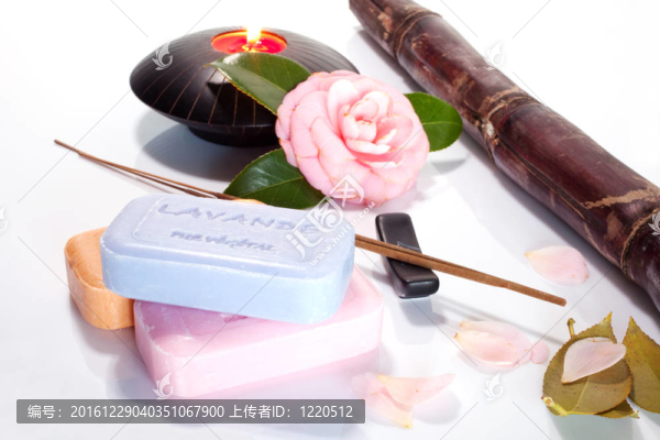 香；花和肥皂