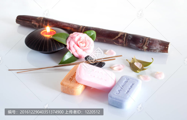 香；花和肥皂