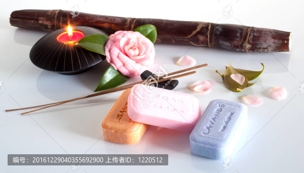 香；花和肥皂
