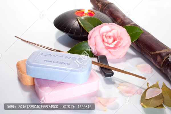 香；花和肥皂