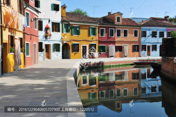 Colorful,Burano；意大利
