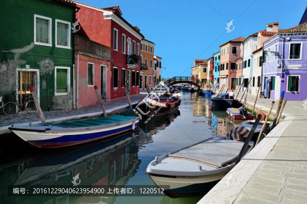 Colorful,Burano；意大利