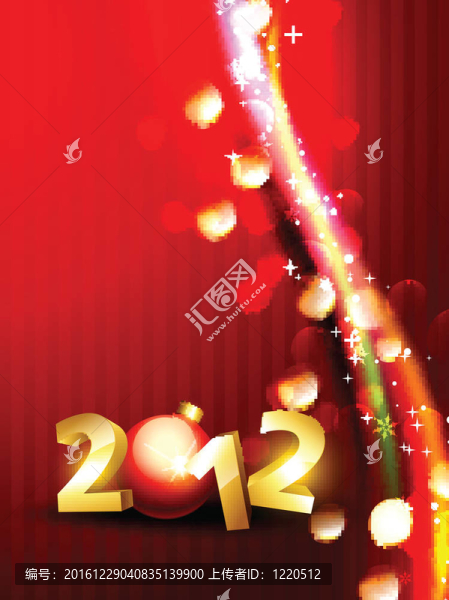 金色新年背景
