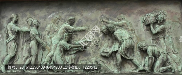 在莫斯科礦區(qū)和羅戈津紀(jì)念碑浮雕