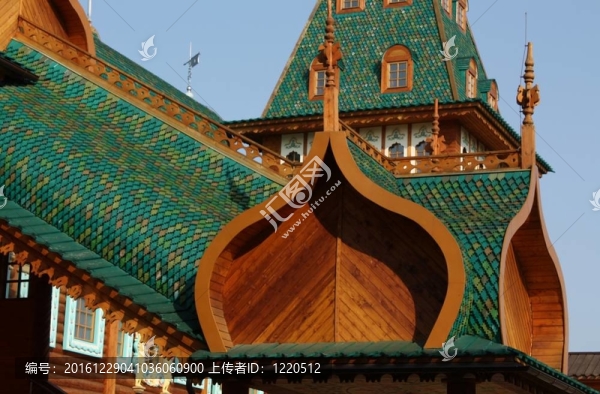 Tsar,Alexei,Mikhailovich的宮殿塔
