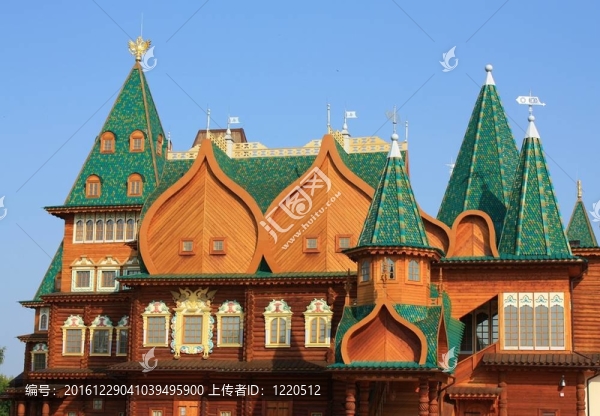 Tsar,Alexei,Mikhailovich的宮殿塔