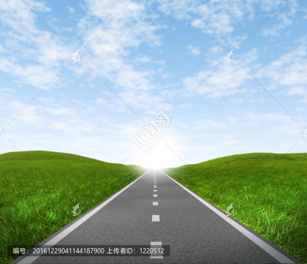 道路與天空