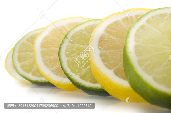 酸橙和檸檬