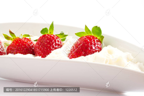 草莓和奶油
