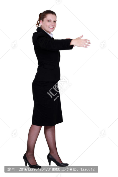 女人的手勢(shì)，一個(gè)擁抱。