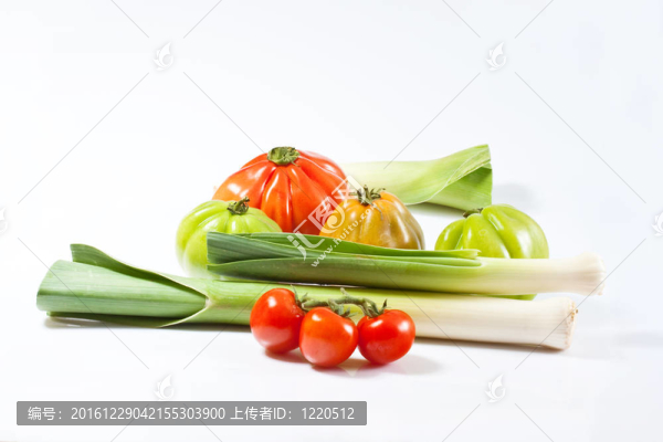 韭菜和西紅柿