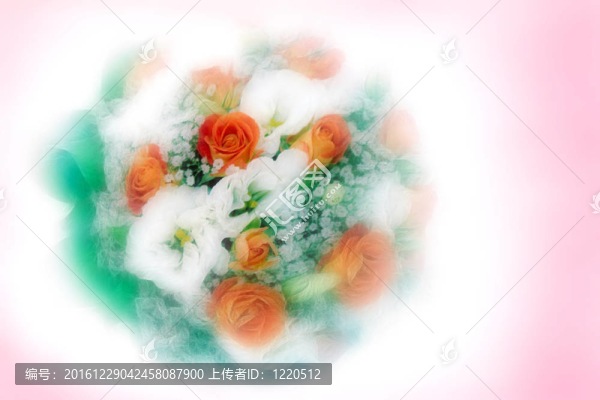 結(jié)婚戒指和鮮花
